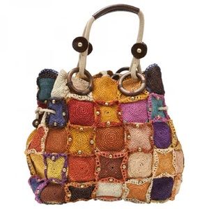 Jamin Puech Raffia Tote and Small Pouch